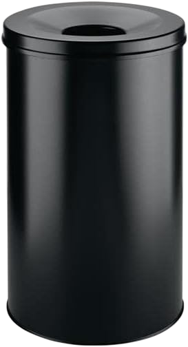 Durable Safe 60l Papierkorb schwarz
