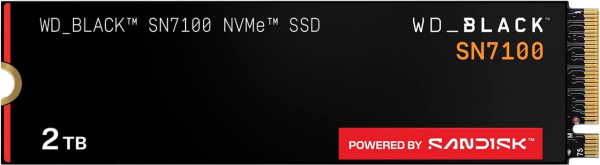 2TB Western Digital WD Black SN7100 M.2 2280 PCIe 4.0 x4 NVMe 1.4 SSM 7250MB/s