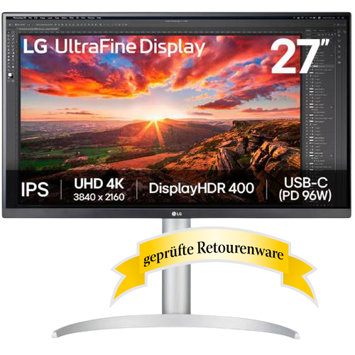27" LG 27UP850K-W 4K UHD IPS Monitor Sonderware