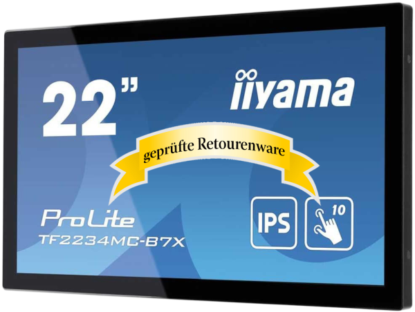 21.5" Iiyama ProLite TF2234MC-B7X IPS Touchscreen Full-HD Sonderware