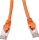 Equip Patchkabel CAT6a S/FTP 2x RJ45 50cm Netzwerkkabel Twisted-Pair orange