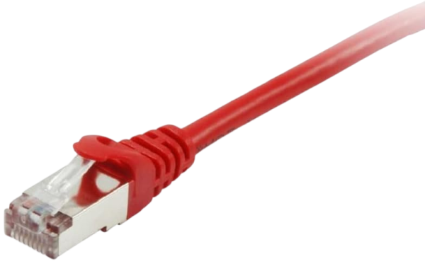 Equip Patchkabel CAT6a S/FTP 2x RJ45 1m Netzwerkkabel Twisted-Pair rot
