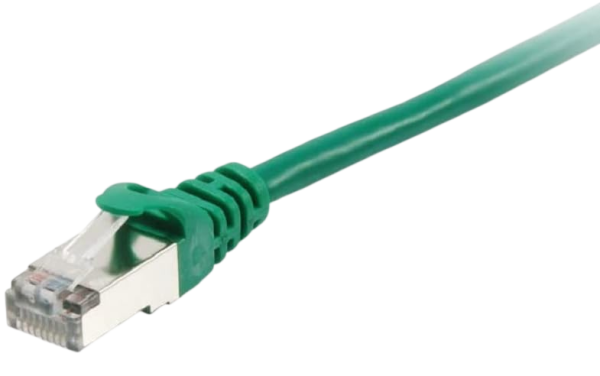 Equip Patchkabel CAT6 S/FTP 2x RJ45 1m Netzwerkkabel Twisted-Pair  grün