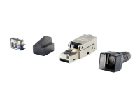 Equip Werkzeugfreier RJ45 Stecker CAT6a Werkzeuglos 5...