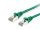 Equip Patchkabel CAT6a S/FTP 2x RJ45 25cm Netzwerkkabel 0.25m grün