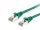 Equip Patchkabel CAT6a S/FTP 2x RJ45 25cm Netzwerkkabel 0.25m grün