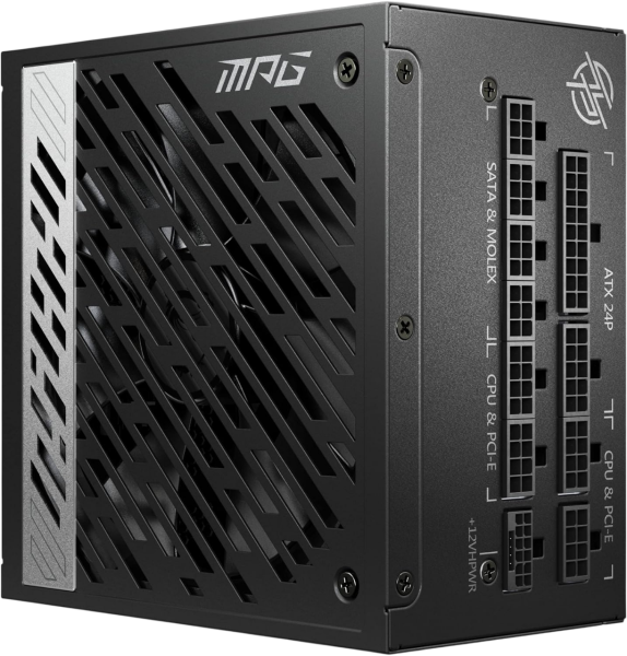 1000 Watt MSI MPG A1000G PCIE5 1000W ATX 3.1 Netzteil 135mm Lüfter vollmodular 80 PLUS Gold