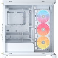 Corsair FRAME 4500X RS-R ARGB Midi-Tower Glasfenster EATX Panorama View White Edition