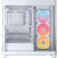 Corsair FRAME 4500X RS-R ARGB Midi-Tower Glasfenster EATX Panorama View White Edition