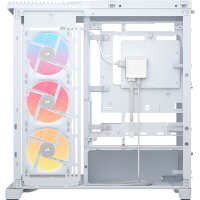 Corsair FRAME 4500X LX-R RGB Midi-Tower Glasfenster EATX Panorama View White Edition