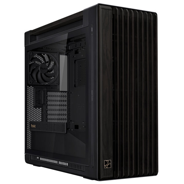 ASUS ProArt PA602 Tempered Glass Wood Edition Big Tower 81.36l Volumen schwarz