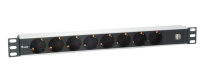 Equip 19" Rack 1U Schuko Steckdosenleiste 8fach...