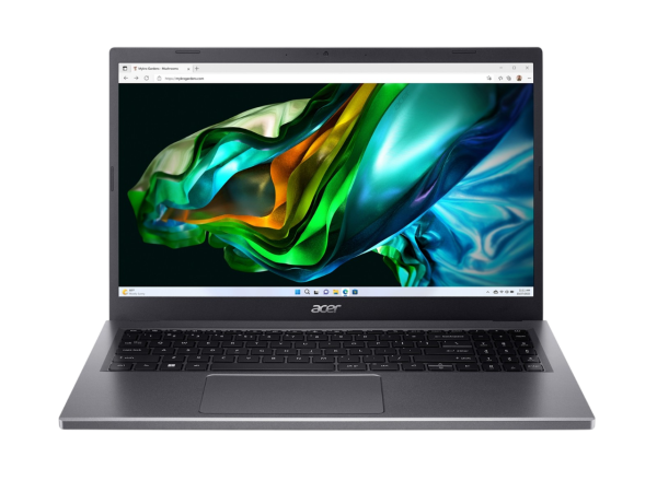 39.6cm (15.6" )ACER Aspire 5 A515-58GM-55AE Intel Core i5-13420H 16GB RAM 512GB M.2 SSD NVIDIA GeForce RTX 2050 W11Pro Steel Gray