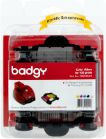 Evolis VBDG204EU Ribbon & Cleaning Kit BADGY 100P -...