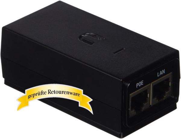 Ubiquiti Desktop PoE-Injektor 24V RJ45 12W passiv PoE schwarz Sonderware