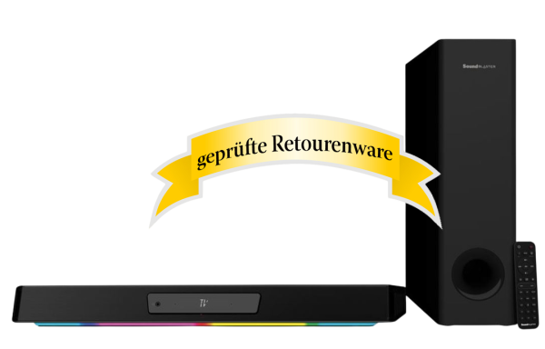 Creative Sound Blaster Katana V2X 2.1 Soundbar mit Subwoofer Sonderware