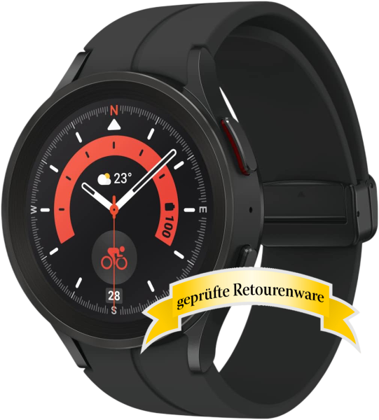Samsung Galaxy Watch 5 Pro Titanium Black 45mm LTE EU Android Smartwatch OLED Sonderware