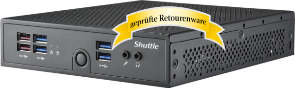Shuttle XPC slim DS50U5 Mini-PC Barebone i5-1335U 2x DDR5 SO-DIMM Sonderware