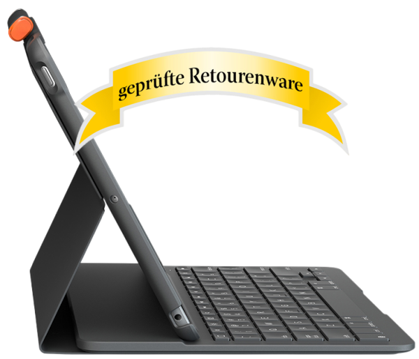 Logitech Slim Folio KeyboardDock für Apple iPad 10.2" graphit Sonderware