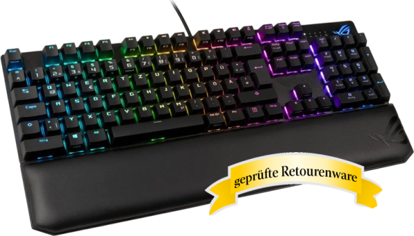 ASUS ROG Strix Scope NX Deluxe ROG NX RED USB schwarz/grau Sonderware