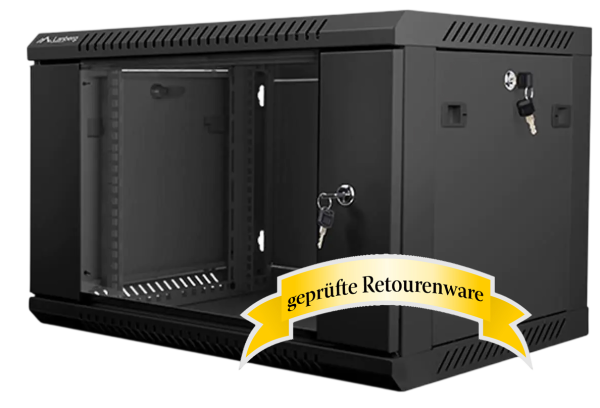 Lanberg WF01-6406-10B 6U 19" Wall Mount Rack Server Schrank Sonderware