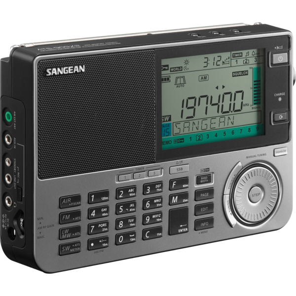 Sangean ATS 909 X2 UKW Radio Weltempfänger graphite