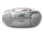 Philips AZ127 Ghettoblaster CD-Player UKW-Tuner 2W silber