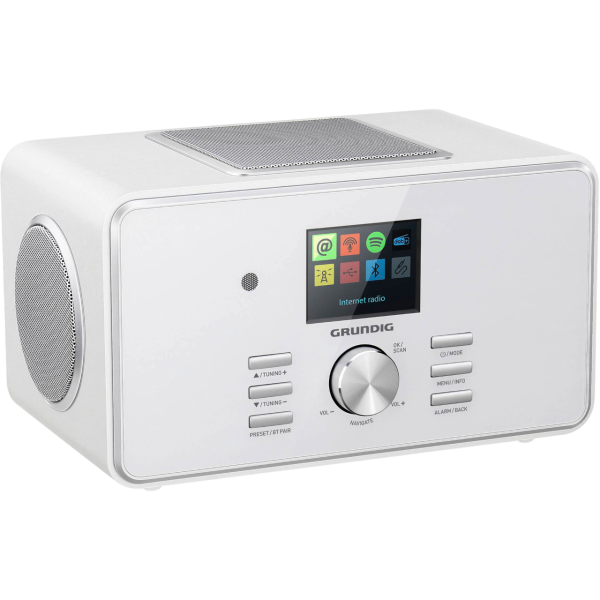 Grundig DTR 6000 X Internetradio UKW / DAB+ Tuner 28W weiß