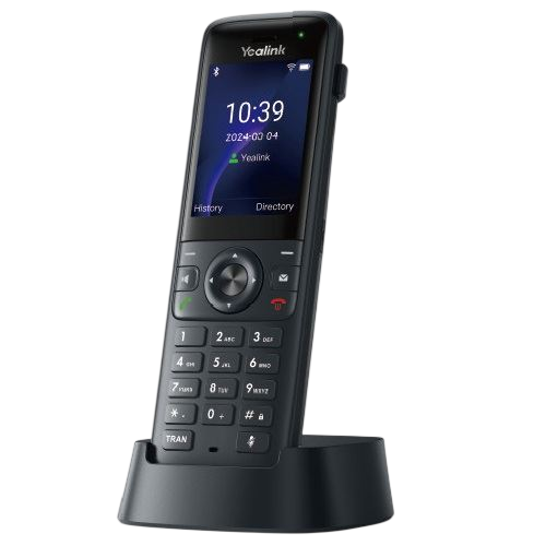 Yealink AX83H Mobilteil WiFi6 SIP Phone 2.4" Color Display schwarz