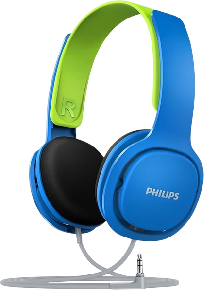 Philips SHK2000 Kinder / Kids Kopfhörer (On-Ear) blau/grün