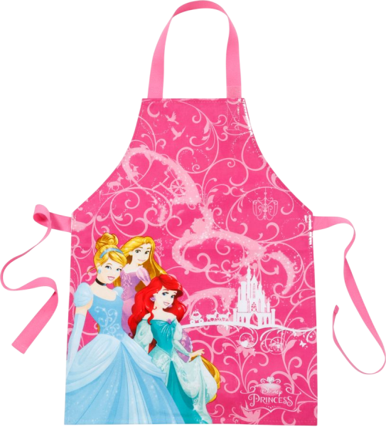 Disney Princess - Kochschürze 54cm Länge pink