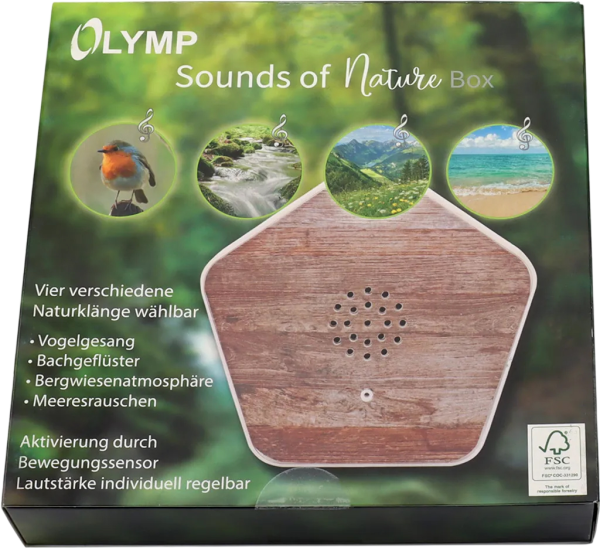Olympia Sounds of Nature Box 4 Naturklänge weiß