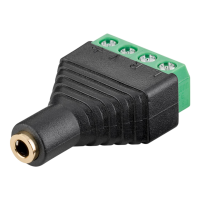 Goobay 3.5mm Audio / Terminal Block 4pin Adapter...