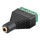 Goobay 3.5mm Audio / Terminal Block 4pin Adapter schwarz/grün