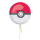 Pokemon Helium Ballon Pokeball 40cm bunt 1 Stück