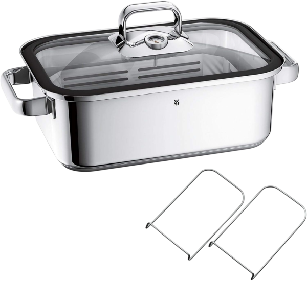 WMF Vitalis Compact Aroma Dampfgarer mit Silikondichtung 2.5l