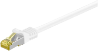 Goobay S/FTP CAT7 Rohkabel 25cm weiß