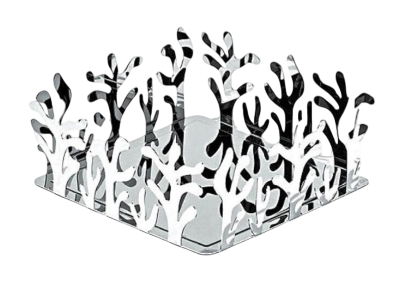 Alessi Mediterraneo Serviettenbehälter Edelstahl