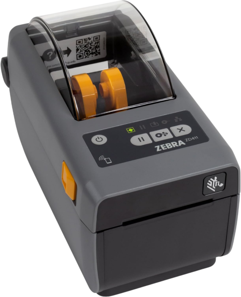 Zebra ZD411d 203dpi Bondrucker Thermodirekt Bluetooth grau