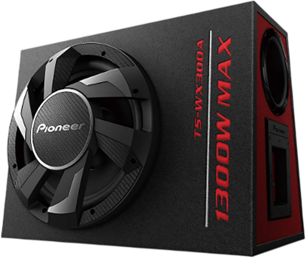 Pioneer TS-WX300A Car Auto Subwoofer 350W Verstärker schwarz