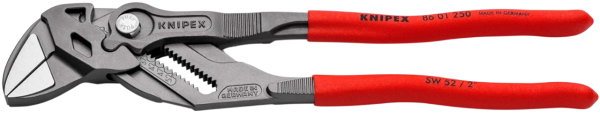 Knipex Zangenschlüssel 25cm Länge rot/schwarz