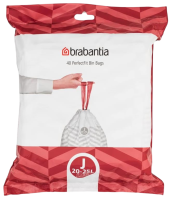 Brabantia PerfectFit Müllbeutel Typ J 20-25l 40...