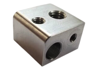 Flashforge Heat Block for Creator 3 Pro 3D silber