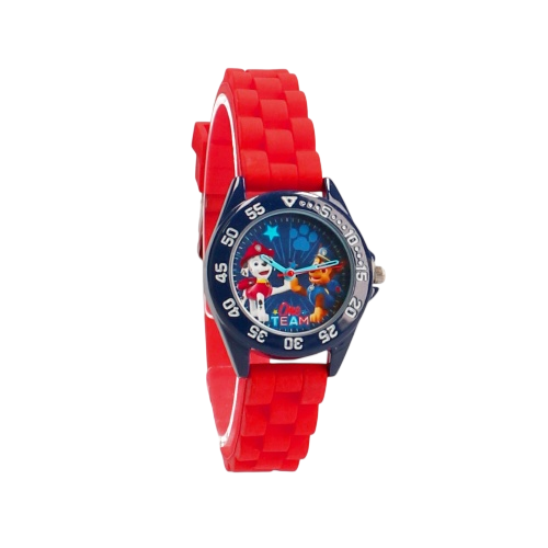 Paw Patrol Dynamic Pups Kinder Armbanduhr rot/blau