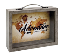 ZEP Geldkasten Vida Holzkiste Glasfront für...