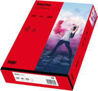 Inapa Tecno Colors Universalpapier A4 intensivrot...