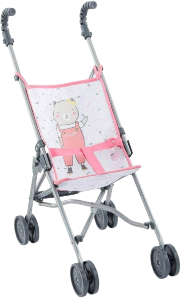 Simba Toys Corolle Puppenbuggy / Puppenwagen 36-42cm pink/weiß