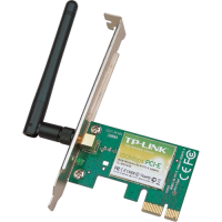 TP-LINK 150Mbps Wireless Lite-N-PCIe Adapter 2.4GHz WLAN...