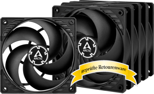 Arctic ACFAN00137A P12 PWM PST 120mm 5er Pack schwarz Sonderware