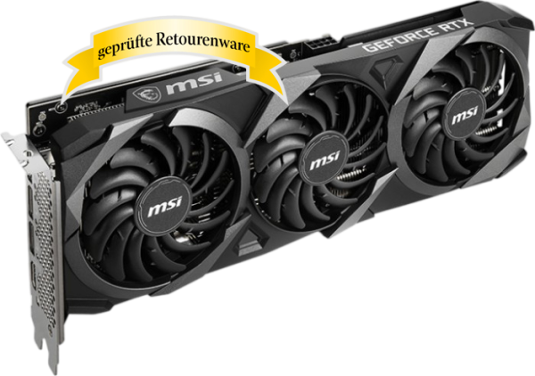 8GB MSI GeForce RTX 3060 Ti Ventus 3X OC GDDR6 NVIDIA RTX3060Ti Sonderware